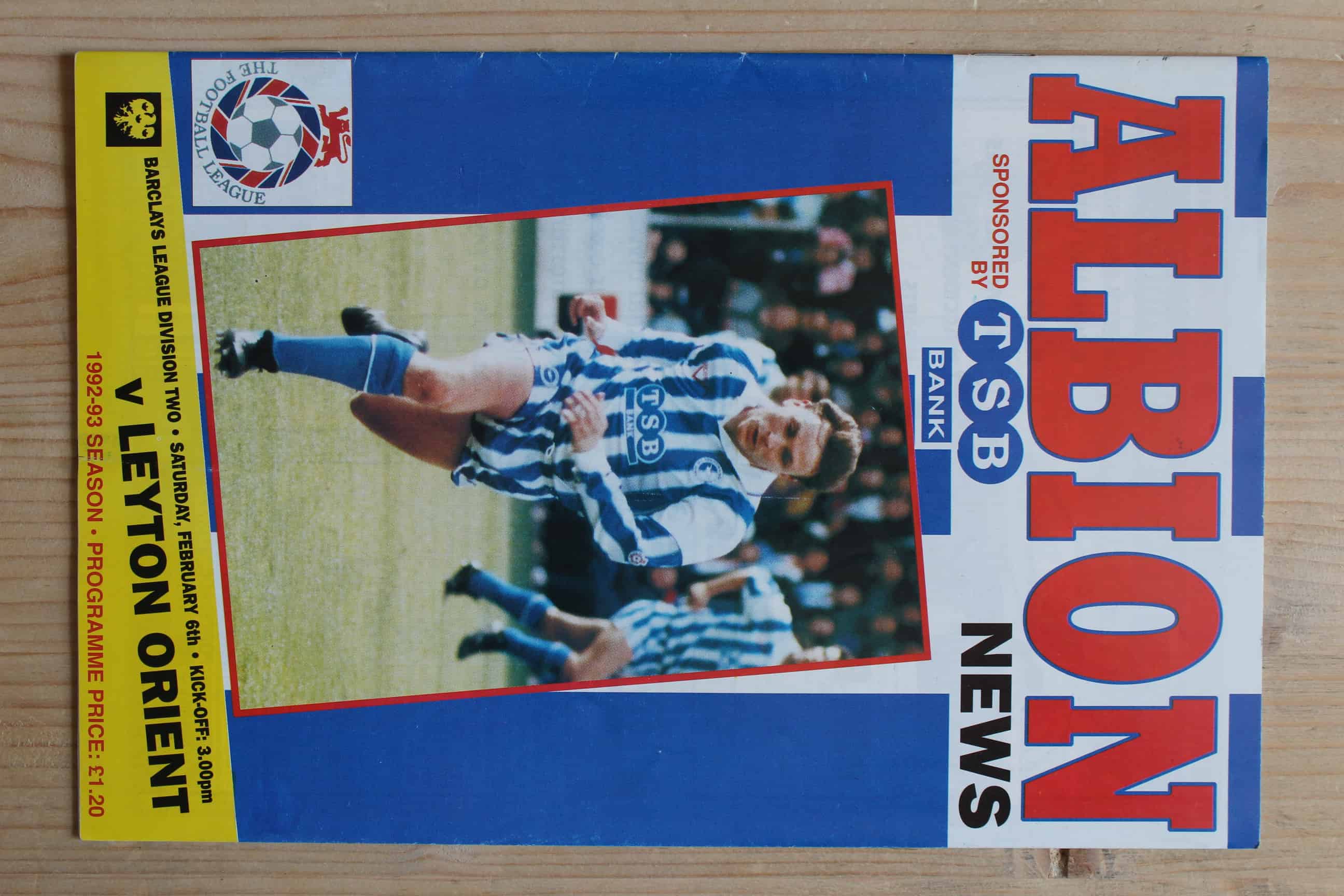 Brighton & Hove Albion FC v Leyton Orient FC